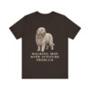 Komondor Humor Shirt, Vintage Dog Sketch Tee, Dog Humor Gift