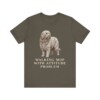 Komondor Humor Shirt, Vintage Dog Sketch Tee, Dog Humor Gift