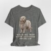 Komondor Humor Shirt, Vintage Dog Sketch Tee, Dog Humor Gift