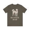 Kuvasz Dad Shirt, Vintage Dog Sketch Tee, Dog Dad Gift