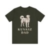 Kuvasz Dad Shirt, Vintage Dog Sketch Tee, Dog Dad Gift