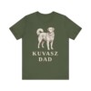Kuvasz Dad Shirt, Vintage Dog Sketch Tee, Dog Dad Gift