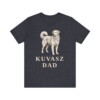 Kuvasz Dad Shirt, Vintage Dog Sketch Tee, Dog Dad Gift