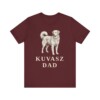 Kuvasz Dad Shirt, Vintage Dog Sketch Tee, Dog Dad Gift
