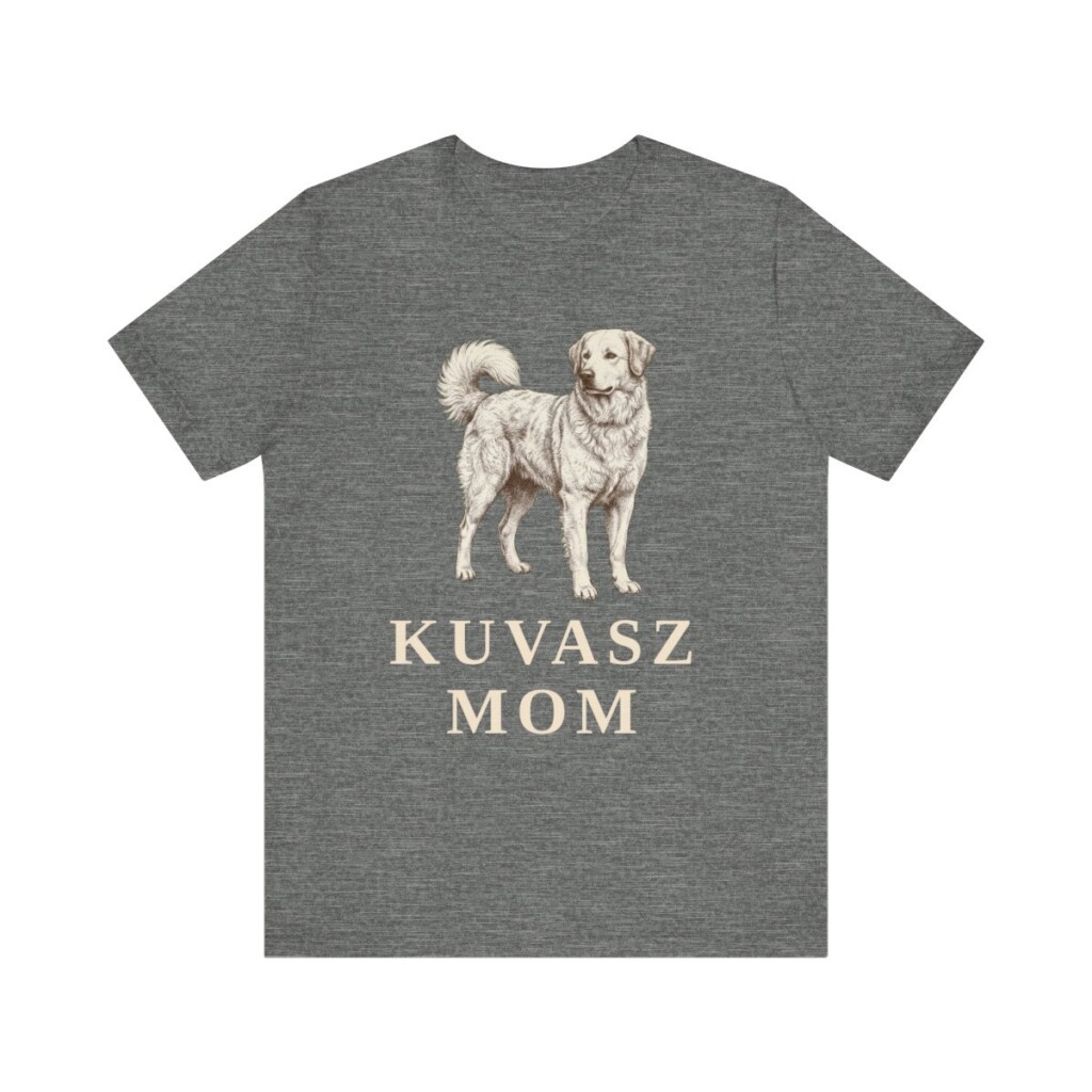 Kuvasz Mom Shirt, Vintage Dog Sketch Tee, Dog Mom Gift Kuvasz Mom Shirt, Vintage Dog Sketch Tee, Dog Mom Gift