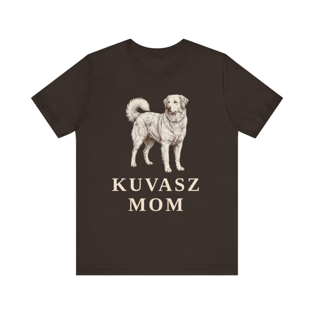 Kuvasz Mom Shirt, Vintage Dog Sketch Tee, Dog Mom Gift Kuvasz Mom Shirt, Vintage Dog Sketch Tee, Dog Mom Gift