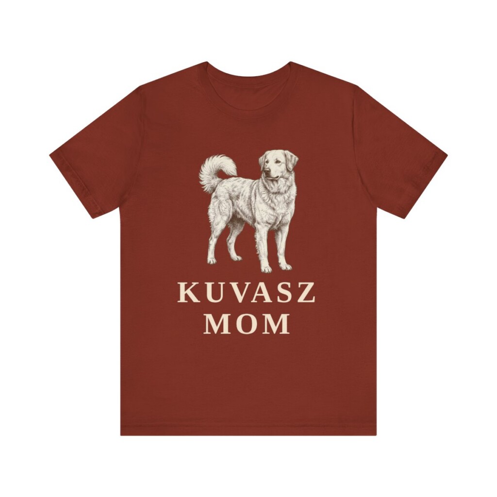 Kuvasz Mom Shirt, Vintage Dog Sketch Tee, Dog Mom Gift Kuvasz Mom Shirt, Vintage Dog Sketch Tee, Dog Mom Gift