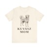 Kuvasz Mom Shirt, Vintage Dog Sketch Tee, Dog Mom Gift Kuvasz Mom Shirt, Vintage Dog Sketch Tee, Dog Mom Gift