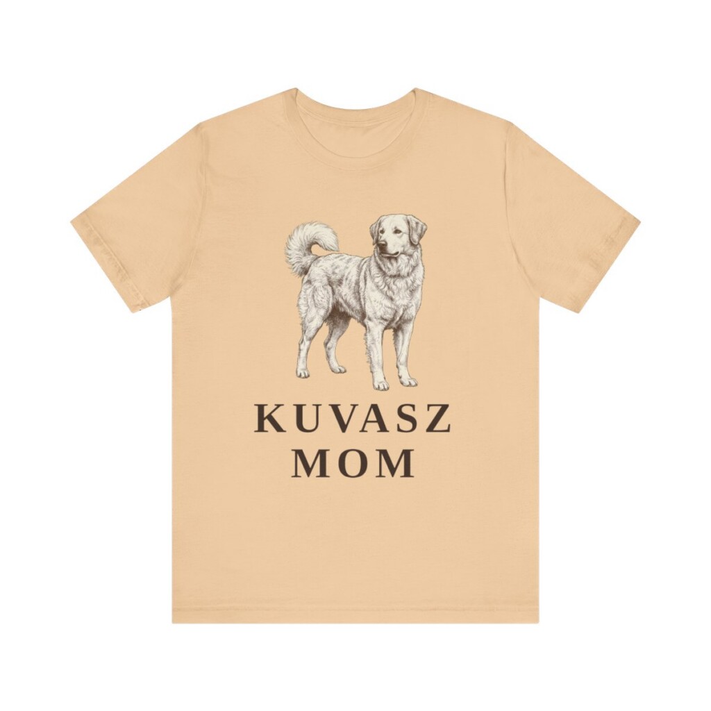 Kuvasz Mom Shirt, Vintage Dog Sketch Tee, Dog Mom Gift Kuvasz Mom Shirt, Vintage Dog Sketch Tee, Dog Mom Gift