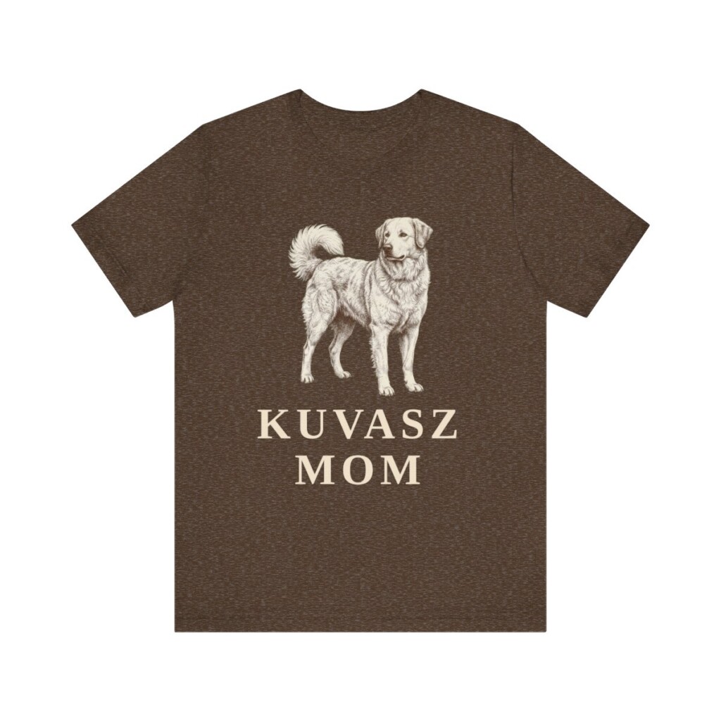 Kuvasz Mom Shirt, Vintage Dog Sketch Tee, Dog Mom Gift Kuvasz Mom Shirt, Vintage Dog Sketch Tee, Dog Mom Gift