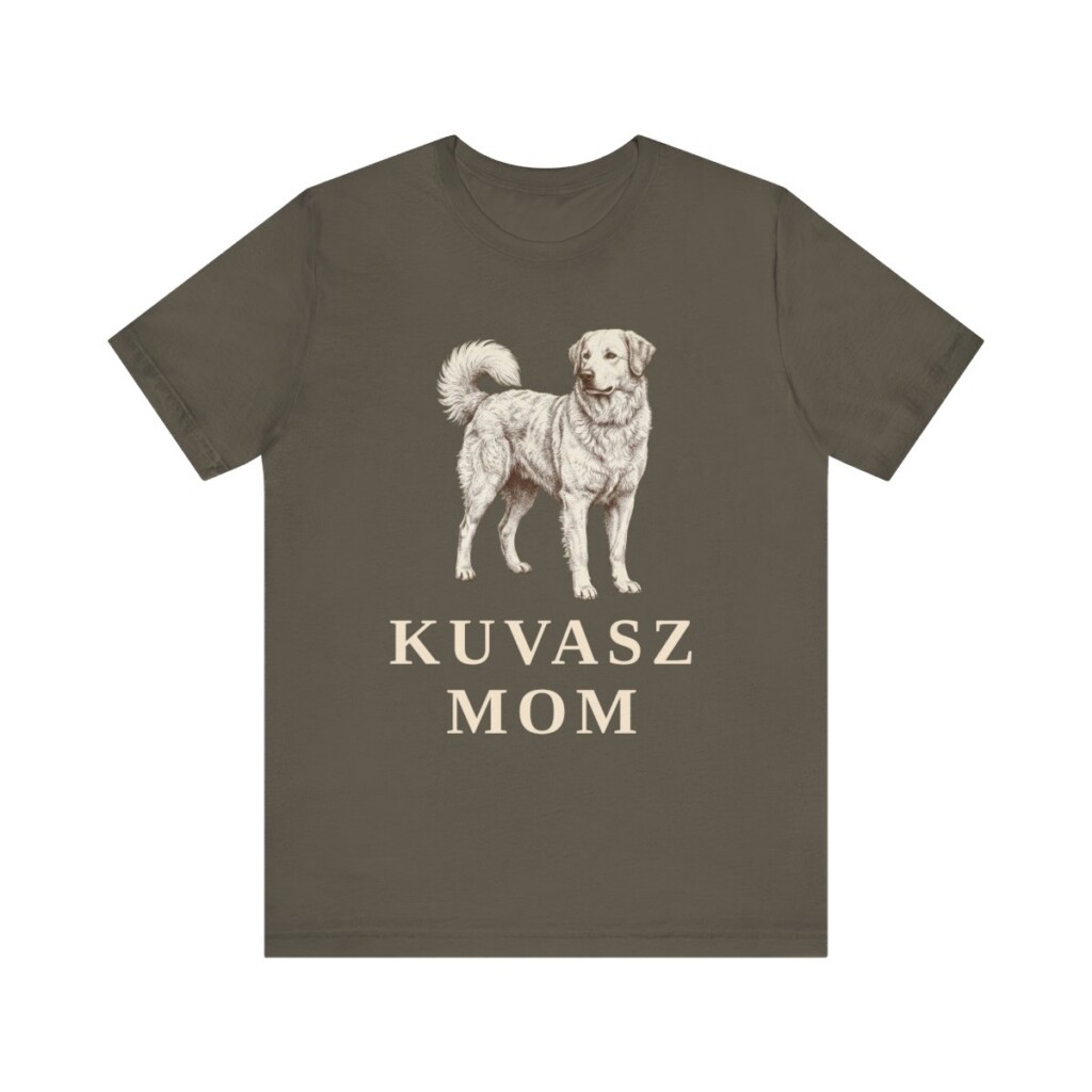 Kuvasz Mom Shirt, Vintage Dog Sketch Tee, Dog Mom Gift Kuvasz Mom Shirt, Vintage Dog Sketch Tee, Dog Mom Gift