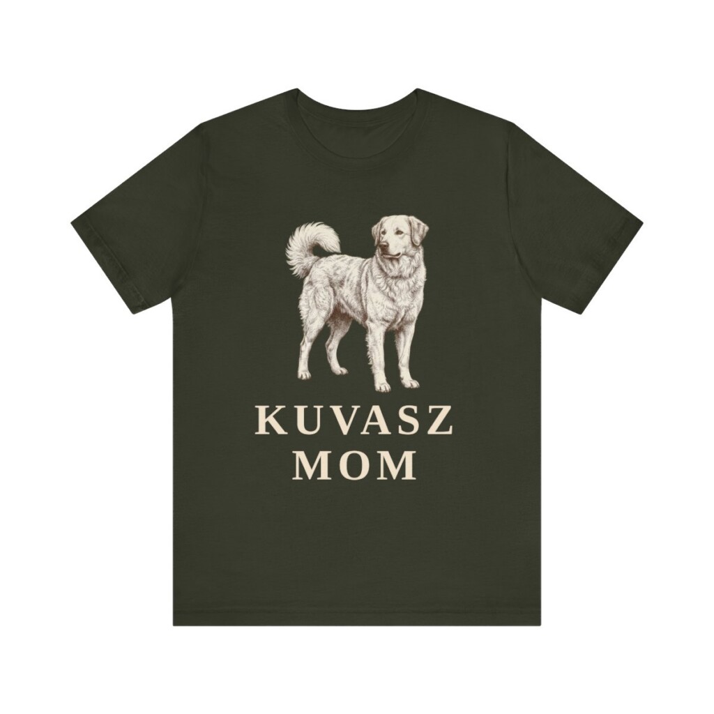 Kuvasz Mom Shirt, Vintage Dog Sketch Tee, Dog Mom Gift Kuvasz Mom Shirt, Vintage Dog Sketch Tee, Dog Mom Gift