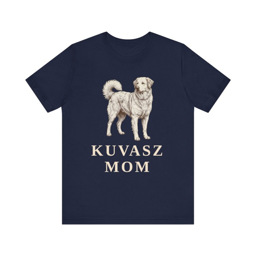 Kuvasz Mom Shirt, Vintage Dog Sketch Tee, Dog Mom Gift Kuvasz Mom Shirt, Vintage Dog Sketch Tee, Dog Mom Gift