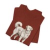 Kuvasz Mom Shirt, Vintage Dog Sketch Tee, Dog Mom Gift Kuvasz Mom Shirt, Vintage Dog Sketch Tee, Dog Mom Gift