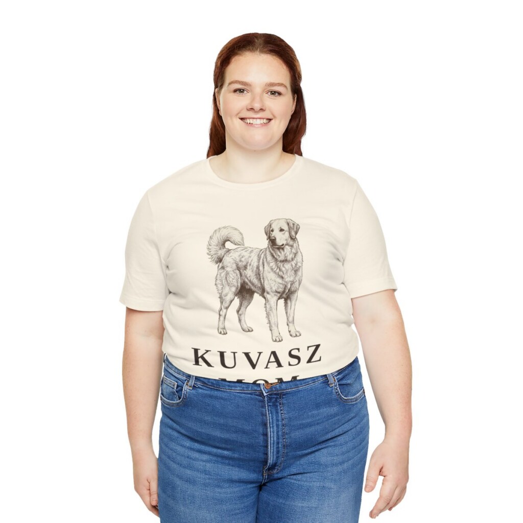 Kuvasz Mom Shirt, Vintage Dog Sketch Tee, Dog Mom Gift Kuvasz Mom Shirt, Vintage Dog Sketch Tee, Dog Mom Gift