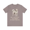 Kuvasz Humor Shirt, Vintage Dog Sketch Tee, Dog Humor Gift