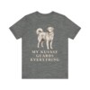 Kuvasz Humor Shirt, Vintage Dog Sketch Tee, Dog Humor Gift
