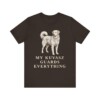 Kuvasz Humor Shirt, Vintage Dog Sketch Tee, Dog Humor Gift