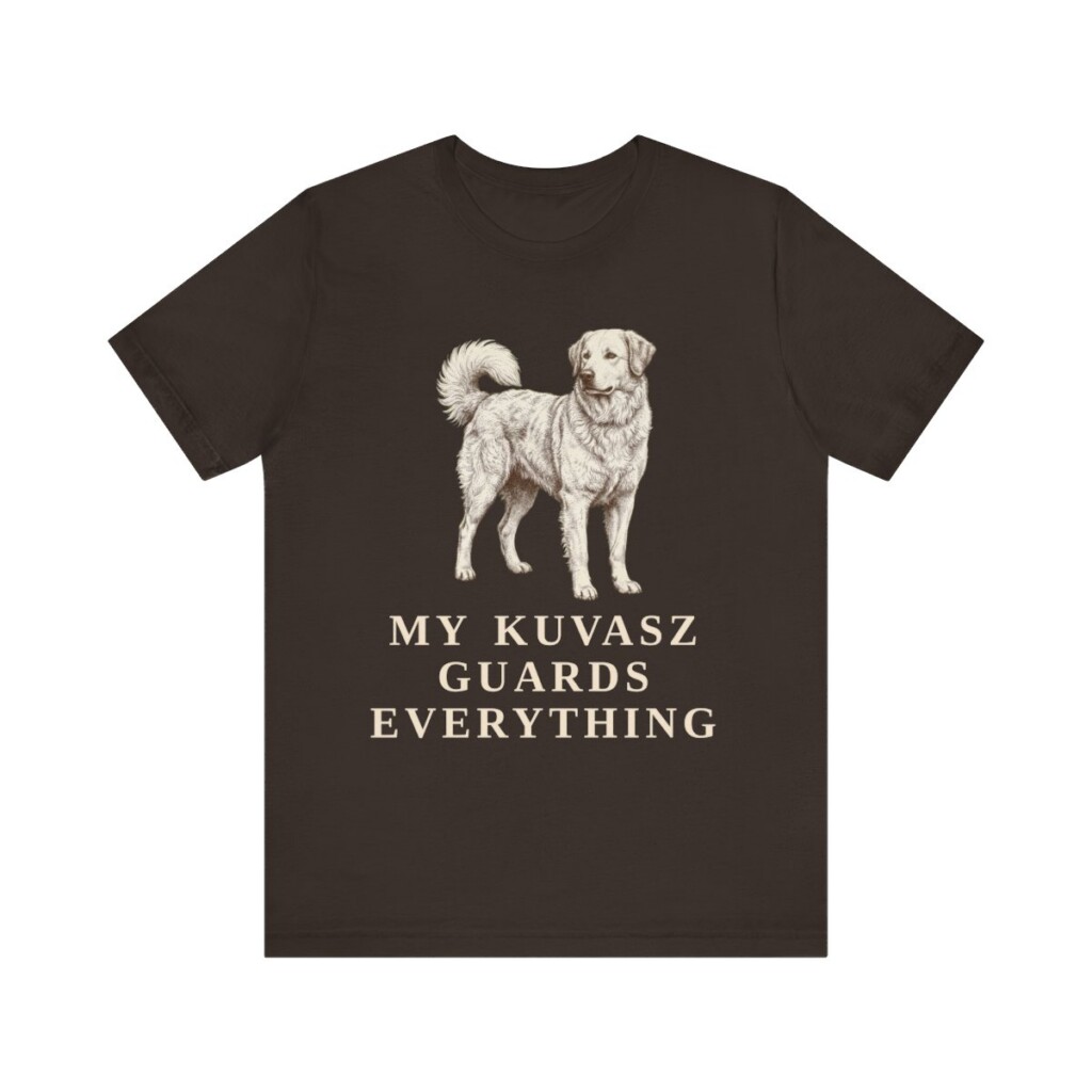 Kuvasz Humor Shirt, Vintage Dog Sketch Tee, Dog Humor Gift