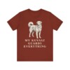 Kuvasz Humor Shirt, Vintage Dog Sketch Tee, Dog Humor Gift