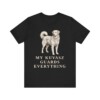 Kuvasz Humor Shirt, Vintage Dog Sketch Tee, Dog Humor Gift