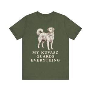 Kuvasz Humor Shirt, Vintage Dog Sketch Tee, Dog Humor Gift