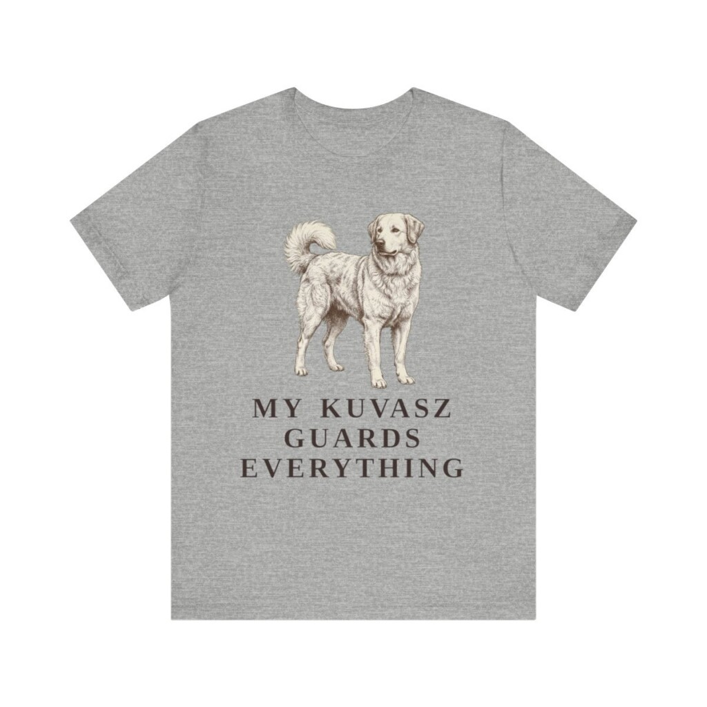 Kuvasz Humor Shirt, Vintage Dog Sketch Tee, Dog Humor Gift