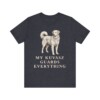 Kuvasz Humor Shirt, Vintage Dog Sketch Tee, Dog Humor Gift