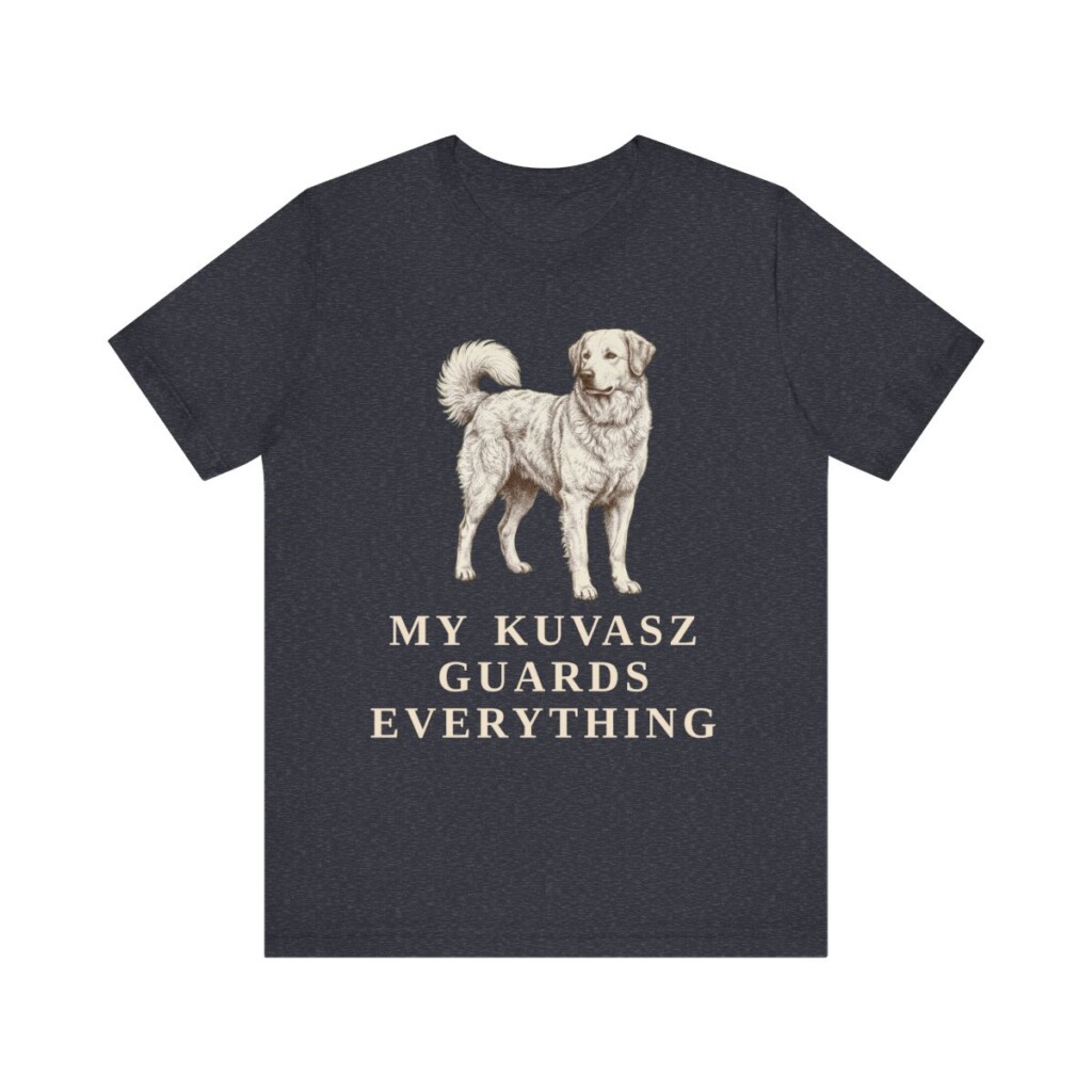 Kuvasz Humor Shirt, Vintage Dog Sketch Tee, Dog Humor Gift
