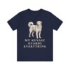 Kuvasz Humor Shirt, Vintage Dog Sketch Tee, Dog Humor Gift