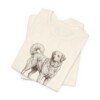Kuvasz Humor Shirt, Vintage Dog Sketch Tee, Dog Humor Gift