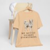 Kuvasz Humor Shirt, Vintage Dog Sketch Tee, Dog Humor Gift