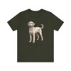 Labradoodle Dad Shirt, Vintage Dog Sketch Tee, Dog Dad Gift