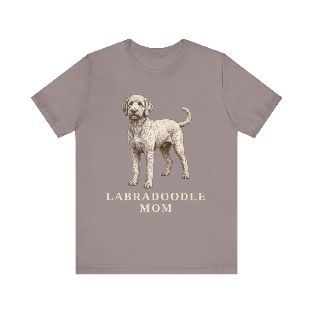 Labradoodle Mom Shirt, Vintage Dog Sketch Tee, Dog Mom Gift Labradoodle Mom Shirt, Vintage Dog Sketch Tee, Dog Mom Gift