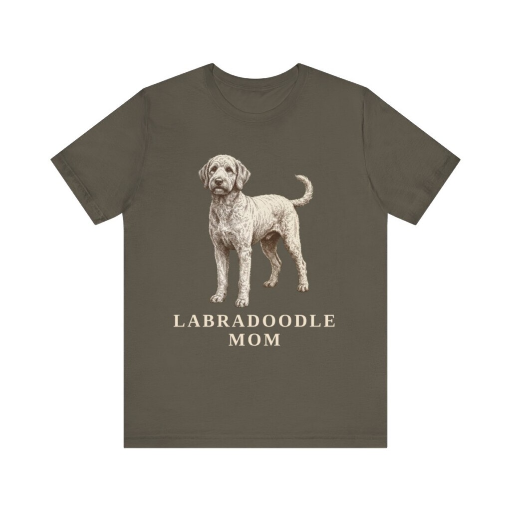 Labradoodle Mom Shirt, Vintage Dog Sketch Tee, Dog Mom Gift Labradoodle Mom Shirt, Vintage Dog Sketch Tee, Dog Mom Gift