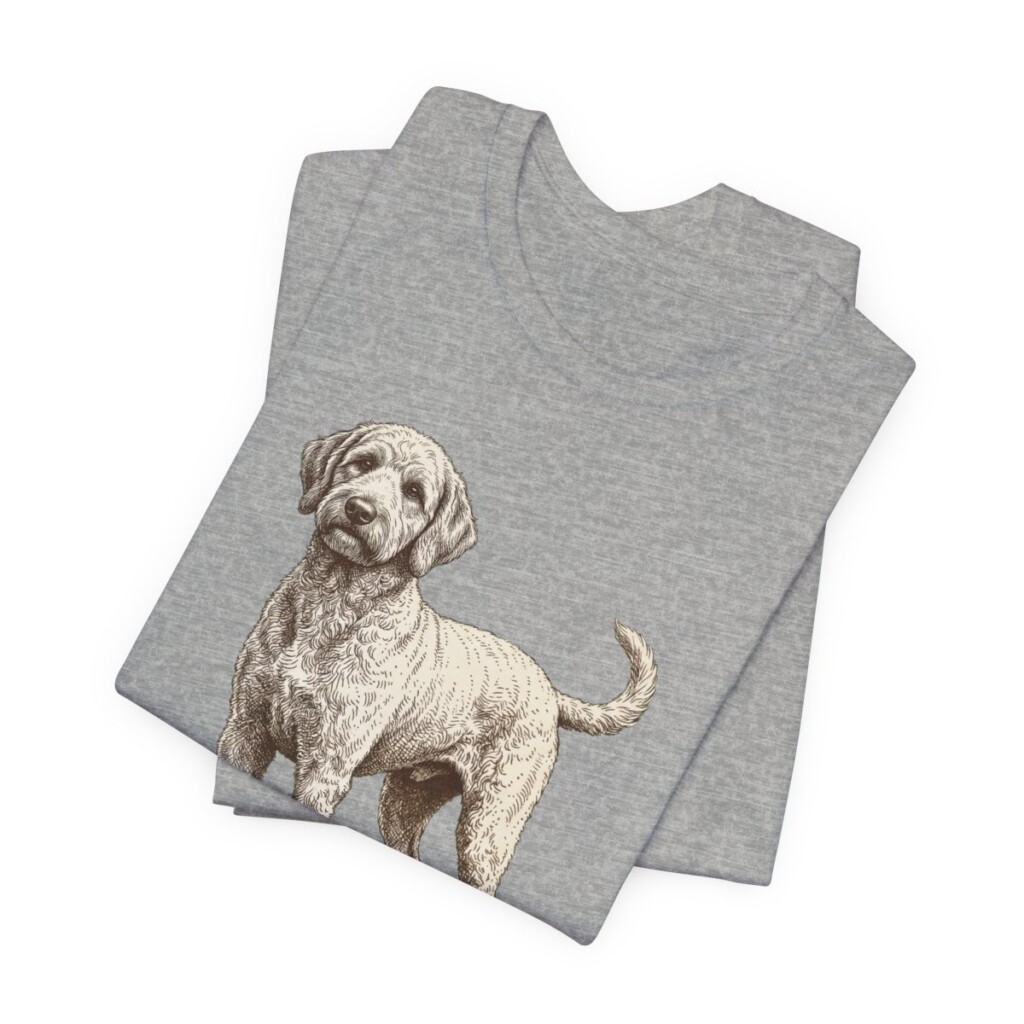 Labradoodle Mom Shirt, Vintage Dog Sketch Tee, Dog Mom Gift Labradoodle Mom Shirt, Vintage Dog Sketch Tee, Dog Mom Gift