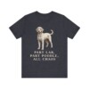 Labradoodle Humor Shirt, Vintage Dog Sketch Tee, Dog Humor Gift