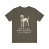Labradoodle Humor Shirt, Vintage Dog Sketch Tee, Dog Humor Gift