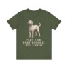 Labradoodle Humor Shirt, Vintage Dog Sketch Tee, Dog Humor Gift
