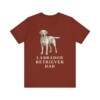 Labrador Retriever Dad Shirt, Vintage Dog Sketch Tee, Dog Dad Gift