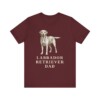 Labrador Retriever Dad Shirt, Vintage Dog Sketch Tee, Dog Dad Gift