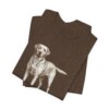 Labrador Retriever Dad Shirt, Vintage Dog Sketch Tee, Dog Dad Gift