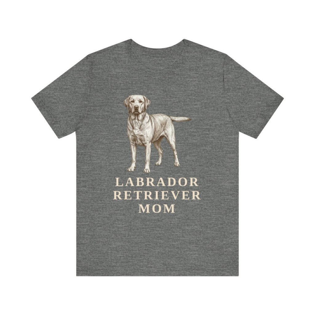 Labrador Retriever Mom Shirt, Vintage Dog Sketch Tee, Dog Mom Gift