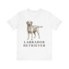 Labrador Retriever Lover Shirt, Vintage Dog Sketch Tee, Dog Lover Gift