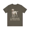 Labrador Retriever Lover Shirt, Vintage Dog Sketch Tee, Dog Lover Gift