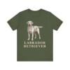 Labrador Retriever Lover Shirt, Vintage Dog Sketch Tee, Dog Lover Gift