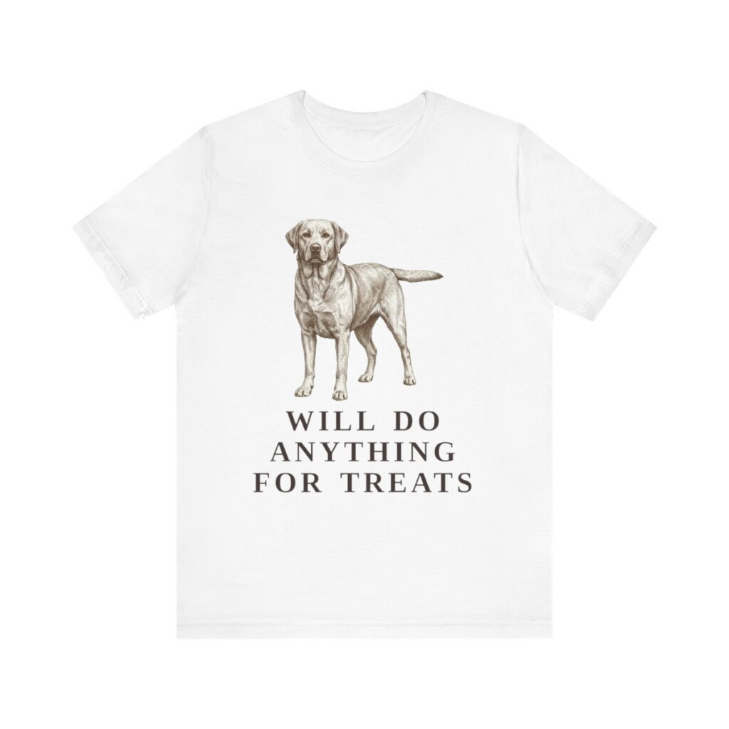 Labrador Retriever Humor Shirt, Vintage Dog Sketch Tee, Dog Humor Gift