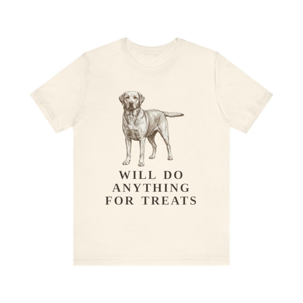 Labrador Retriever Humor Shirt, Vintage Dog Sketch Tee, Dog Humor Gift