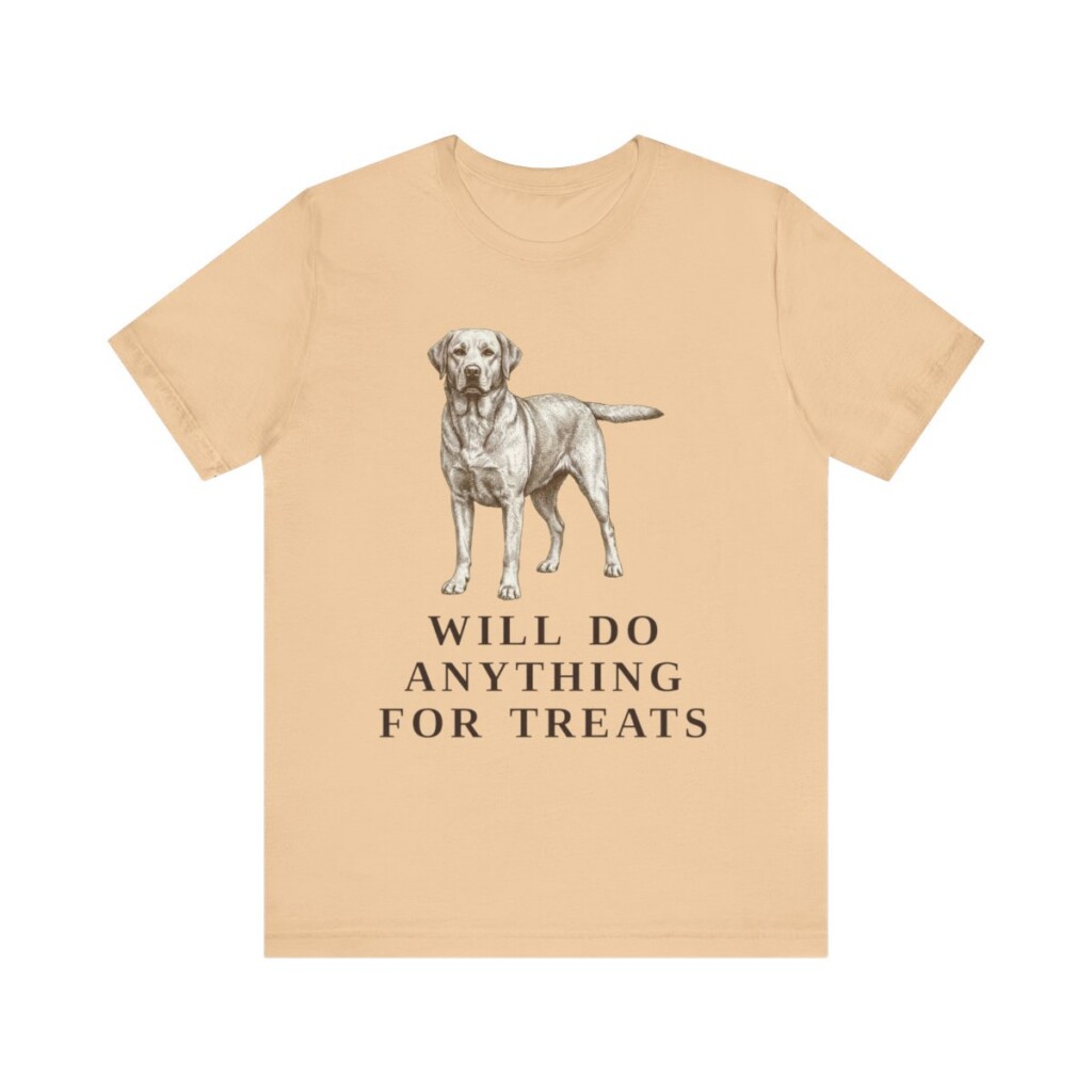 Labrador Retriever Humor Shirt, Vintage Dog Sketch Tee, Dog Humor Gift