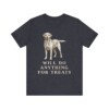 Labrador Retriever Humor Shirt, Vintage Dog Sketch Tee, Dog Humor Gift